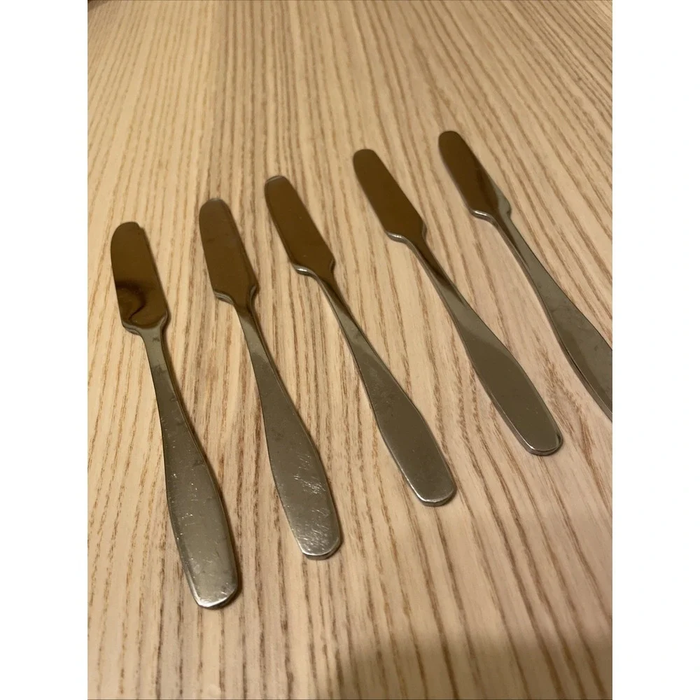 Cambridge stainless steel butter spreaders Set Of 5‎ Flatware Knives